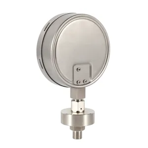 全不锈钢隔膜压力表高压60MPa - 图片 2