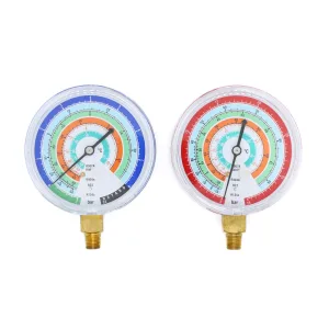 干式耐振冷媒压力表