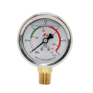 杜瓦罐天然气压力表3 MPa