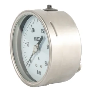 YN150安全玻璃不锈钢压力表 - 图片 3