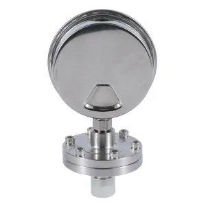 全不锈钢隔膜压力表 10 bar 1 MPa - 图片 2