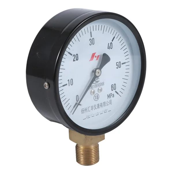 黑铁壳经济型压力表
