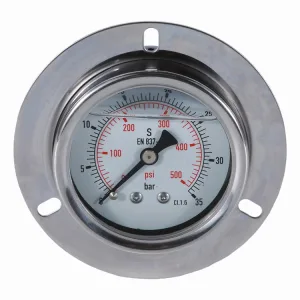 YN100全不锈钢耐震压力表 - 图片 6