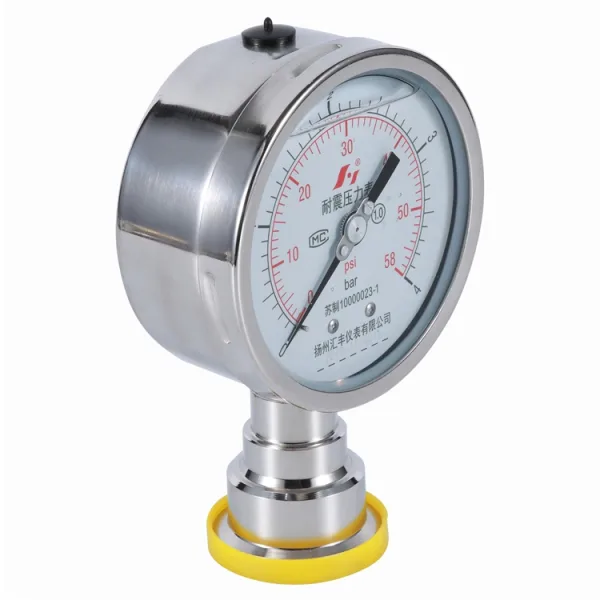 卫生型隔膜压力表