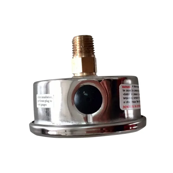 不锈钢硅油填充EN837-1压力表