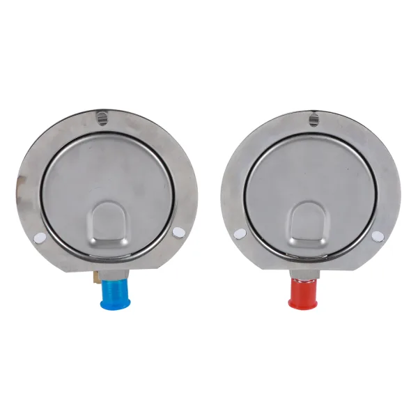 R744高低压冷媒压力表组